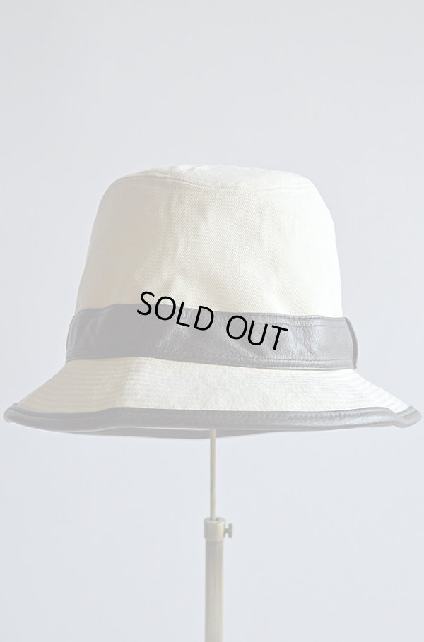 画像1: 1990s ヴィンテージエルメス コットンハット モッチ社 Vintage Hermes Cotton Hat Made By Motsch Made in France