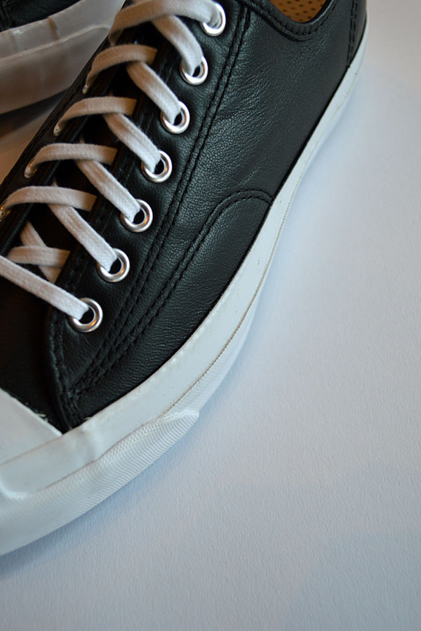 Converse Jack Purcell Signature Usa企画 Black Leather ジャックパーセル シグネチャー レザー ピイスクラシック