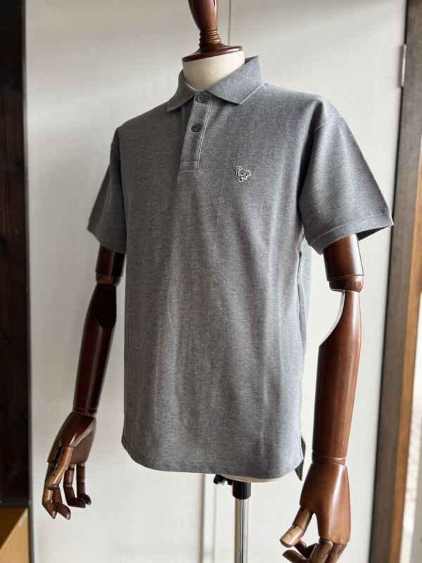 画像1: コンション・キネット ポロシャツ CONCHON-QUINETTE LE POLO グレー フランス製のアイゾッドラコステ