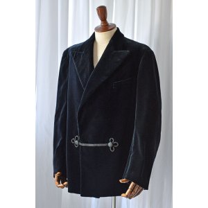 画像: 1936s ヴィンテージスモーキングジャケット ビスポークオーダー品 Vintage Smoking Jacket Made in England D.W Curtis Ltd Bespokeorder Handmade