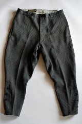 画像: 1940s ヴィンテージ ラ・ファヴォリート ハンティングジョッパーズ 太畝ピケ フランス製 Vintage La Favorite Heavy Piquet Hunting Jodhpurs Trousers Made in France