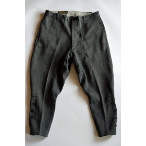 画像: 1940s ヴィンテージ ラ・ファヴォリート ハンティングジョッパーズ 太畝ピケ フランス製 Vintage La Favorite Heavy Piquet Hunting Jodhpurs Trousers Made in France